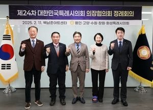 용인특례시의회, 제24차 특례시의회의장협의회 회의 열어...의회사무기구 조직 자율권 확보 촉구