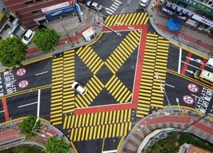 용인특례시, 학교 개학 앞두고 도로·교통시설물 선제적 안전 점검·보수사업 진행