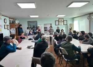김보라 안성시장, 동절기 경로당 순회 방문...어르신들 불편사항 현장 소통 해결