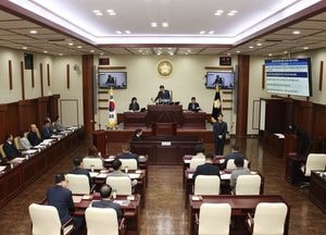 광명시의회, 제292회 임시회 폐회…조례안·일반안 25건 처리