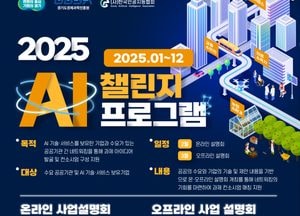 경기도, 공공서비스 혁신  ‘AI 챌린지 프로그램’ 사업 추진...시군·공공기관-AI 기업 협업 지원