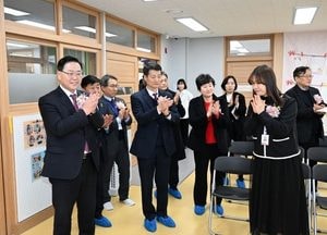 강수현 양주시장 ‘옥정호수초교 다함께돌봄센터’ 개소식 참석ⵈ체계적인 아동 돌봄 환경 ‘구축’