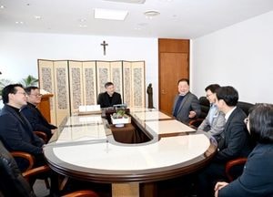 김경일 파주시장, 2027년 서울 세계청년대회 폐막 미사 임진각 유치 건의