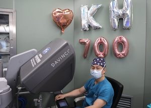 의정부성모병원 외과 김기환 교수 로봇수술 700례 달성
