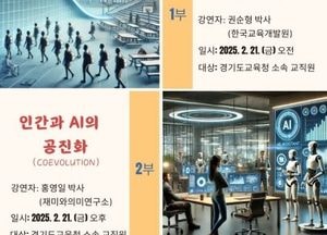 경기도교육청율곡연수원, 21일 ‘6급 미래인재 성장과정 연수’ 공개강좌 개최