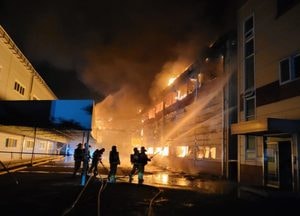 김포 양촌산단 기계부품 가공공장서 새벽 화재, 한때 대응 1단계