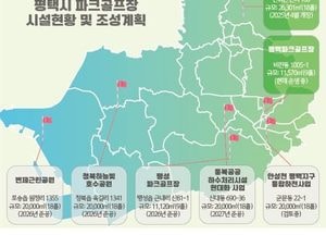 정장선 평택시장, 파크골프장 대폭 확대 소식 알려 '파크골프 메카 도시' 도약