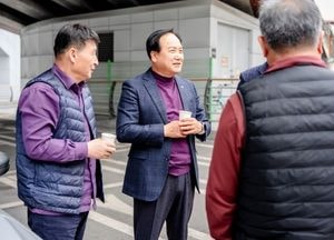 이권재 오산시장, 택시운수종사자 격려 현장 차담회 가져...야간운행 활성화 협조 당부