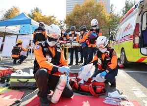 경기소방 119구급대, 지난해 39초당 1회 출동...인구 고령화·기후변화 영향, 중증응급환자 지속 증가