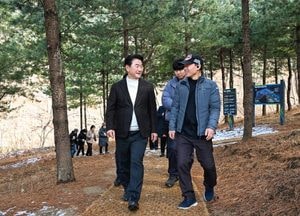 '경기북부 대표 생태마을'로 추진...의정부 최초 산림 휴양시설, 자일산림욕장 1년