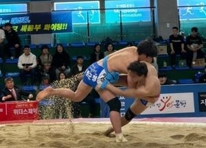 양평군청 씨름선수단, 회장기 전국장사씨름대회서 우수 성적