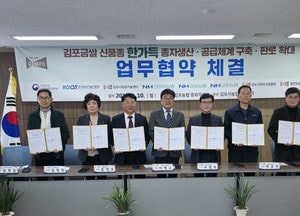 김포시, 종자주권 강화…2028년까지 김포지역 적응 신품종 ‘한가득’ 추청벼 대체