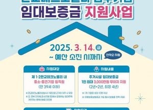 경기도, 판교 청년 근로자 주거 안정 위한 임대보증금 지원…최대 3천만원, 4년간 무이자 지원