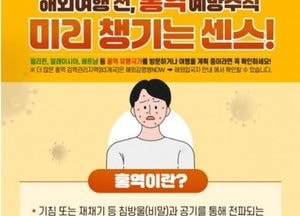 평택시 “해외여행 전 홍역 예방접종 받으세요”...국내 발생 환자 18명 중 13명 베트남 방문 이력
