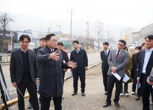 양주시, 삼숭지역주택조합 아파트 입주 대비 교통체증 해결 방안 논의…현장 간부회의 개최