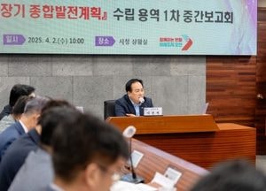 오산시, 인구 50만 자족도시·예산 1조원 시대 만든다...2040 중장기 종합발전계획 수립 용역 중간보고회 열어