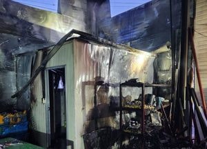화성 자동차부품 제조 공장 화재, 40대 남성 부상
