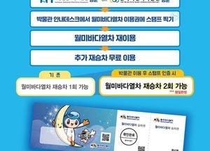 인천교통공사, 국립인천해양박물관·한국이민사박물관 공동 프로모션 실시…월미도 관광 활성화 기대