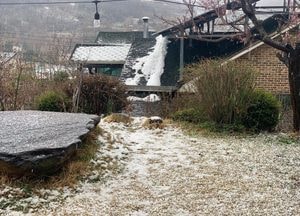'봄 꽃잎 다칠라' 동두천에 '우박'