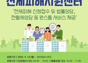 수원시 ‘전세피해지원센터’ 정식 운영...피해 접수부터 법률 상담·지원 안내까지 원스톱 제공