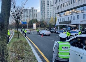어린이보호구역서 출근길 숙취 운전자 무더기 적발