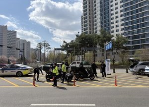 양주경찰, 옥정서 소음 등 오토바이 불법행위 17건 적발