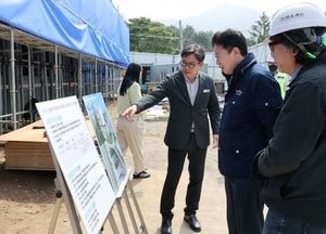 서태원 가평군수, 문화예술회관·파크골프장 등 주요사업장 현장 점검·애로사항 청취