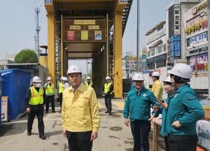 김성수 경기도의원, 안양시 ‘월곶-판교 복선전철 건설사업’ 현장 점검...“안전 확보에 총력”
