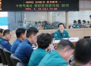 이재준 수원시장 “재난 대응할 때 가장 중요한 건 통합방위협의회의 긴밀한 소통과 협조”