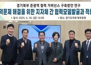 경기도의회 지역현안현장연구회, 경기북부 준광역 협력 거버넌스 구축방안 연구 정책 간담회 가져