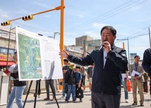 주광덕 남양주시장, 퇴계원 도로 확장공사 현장 점검 나서...주민 불편·건의사항 신속 해결 노력