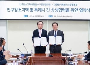 특례시-인구감소지역, 지방소멸 위기 극복 손 잡았다...지역 균형·상생 발전 모델 만든다