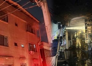 술 취한 60대, 다세대주택에 불 질러…주민대피 소동