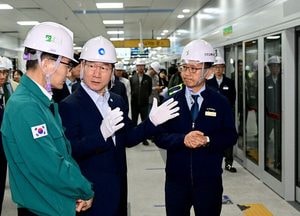 유정복 인천시장, 검단 연장선 현장 점검…“시민 안전이 최우선”