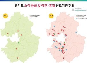 경기도, 소아 야간·휴일 진료기관 45개소 운영 ‘전국 최다’...달빛어린이병원 진료건수 8.6배 증가