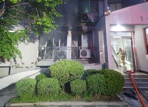 수원 원천동 아파트서 새벽 화재...4명 경상