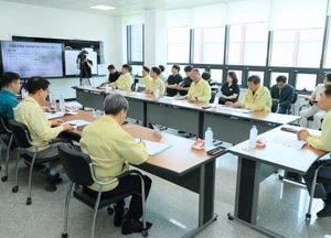정장선 평택시장, 중부권버스차고지·브레인시티 수방대책 추진 현황 점검...침수피해 최소화 개선 방안 논의