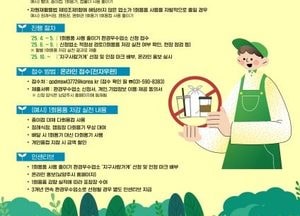 남양주시, 1회용품 줄이기 ‘지구사랑가게’ 환경 우수 업소 모집...온라인 홍보·인센티브 제공 혜택