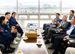 윤환 계양구청장, 일본 오카자키시 대표단 접견…“양 도시 우호협력 지속 확대”