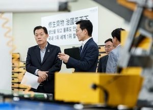 이재준 수원시장, 중소기업 프리닉스 방문 현장 목소리 들어...“미국 관세 대응, 기업 지원 확대하겠다”