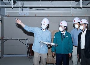 백경현 구리시장, 롯데마트 구리점 6월 개장 앞두고 현장 점검...시민 불편 사항 사전 해소