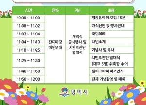 평택서 경기정원문화박람회 프리뷰 행사 열려