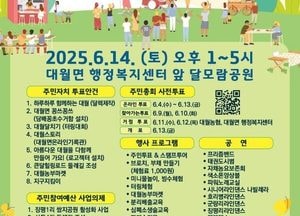 “차올라라 노랑대월”…이천 대월면서 주민총회·학습발표회 오는 14일 개최