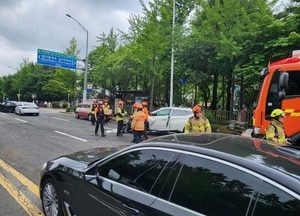성남 분당구 도로서 다중 충돌·추돌 사고, 4명 사상