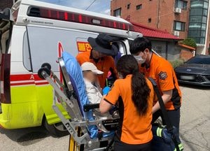 동두천소방서 119구조대, 신속한 출동으로 노인 구조