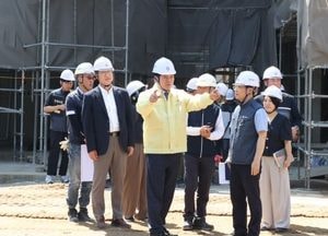 최대호 안양시장, 부흥동 행정복지센터 건립공사 현장 점검...“공공건축물, 엄격한 시공·철저한 안전관리 필요”