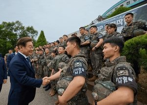 이재명 대통령, 경제계 회동 이어 연천·파주 방문