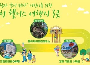“괜찮아, 같이 쉬자”…아이 위한 인천 웰니스 여행지 3곳