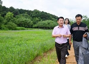 의정부시 ‘민락 힐링 텃밭정원’ 도심 속 쉼터로 주목…30개 틀텃밭 체험 인기