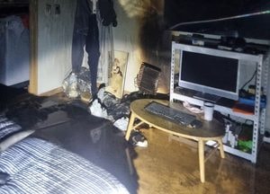 의왕 상가주택서 새벽 화재, 인명피해 없어